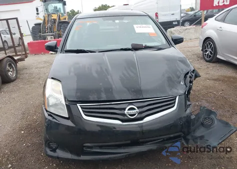 2012 Nissan Sentra 2.0 S z USA, uszkodzony, nr VIN 3N1AB6AP5CL663104